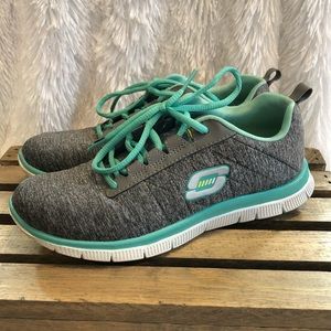 skechers flex sole memory foam size 8.5